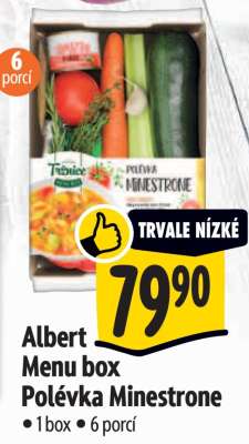Albert Menu box Polévka minestrone