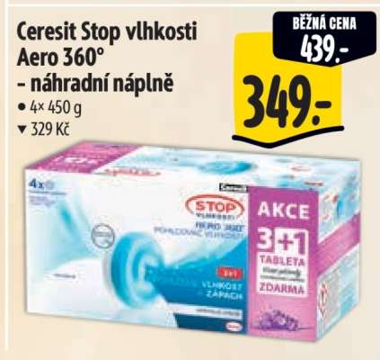 Ceresit STOP VLHKOSTI Aero 360° – Náhradní náplně