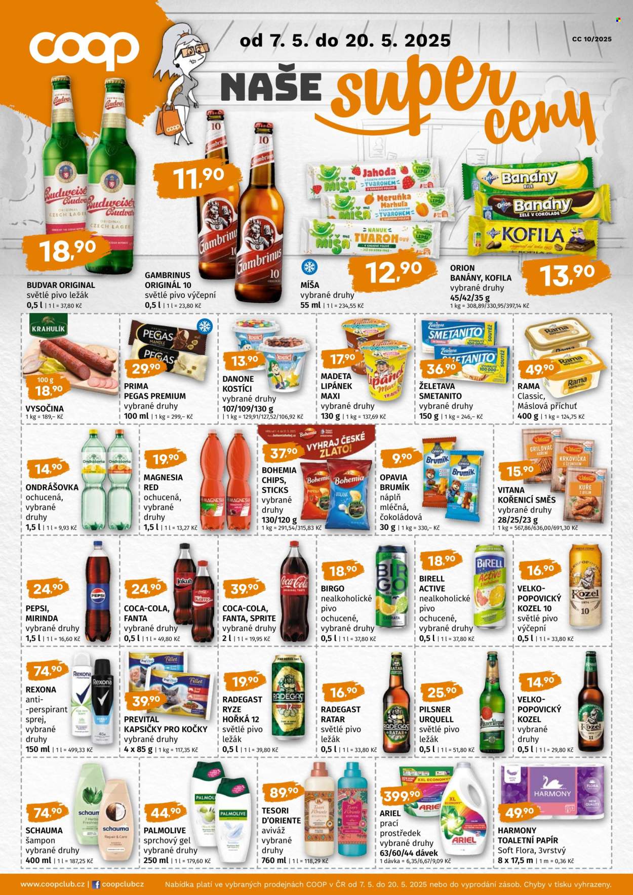 Leták coop TERNO - 7.5.2025 - 20.5.2025. Strana 1