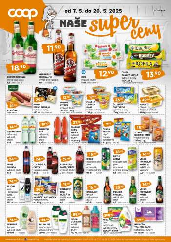 Leták coop TERNO - 7.5.2025 - 20.5.2025.