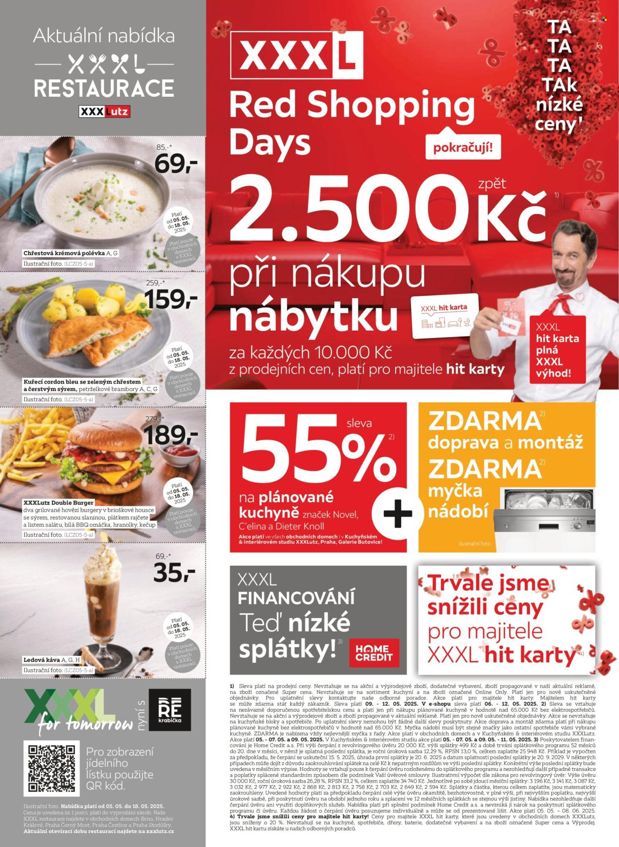 Leták XXXLutz - 5.5.2025 - 18.5.2025. Strana 1