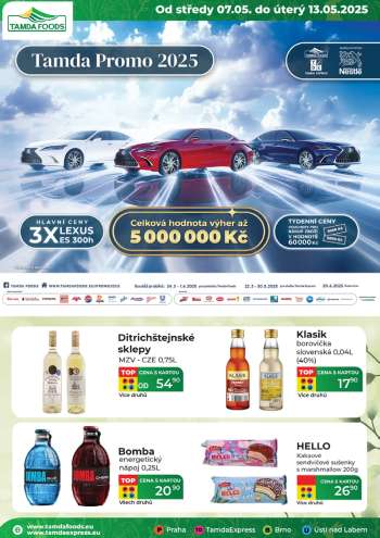 Leták Tamda Foods - 7.5.2025 - 13.5.2025.