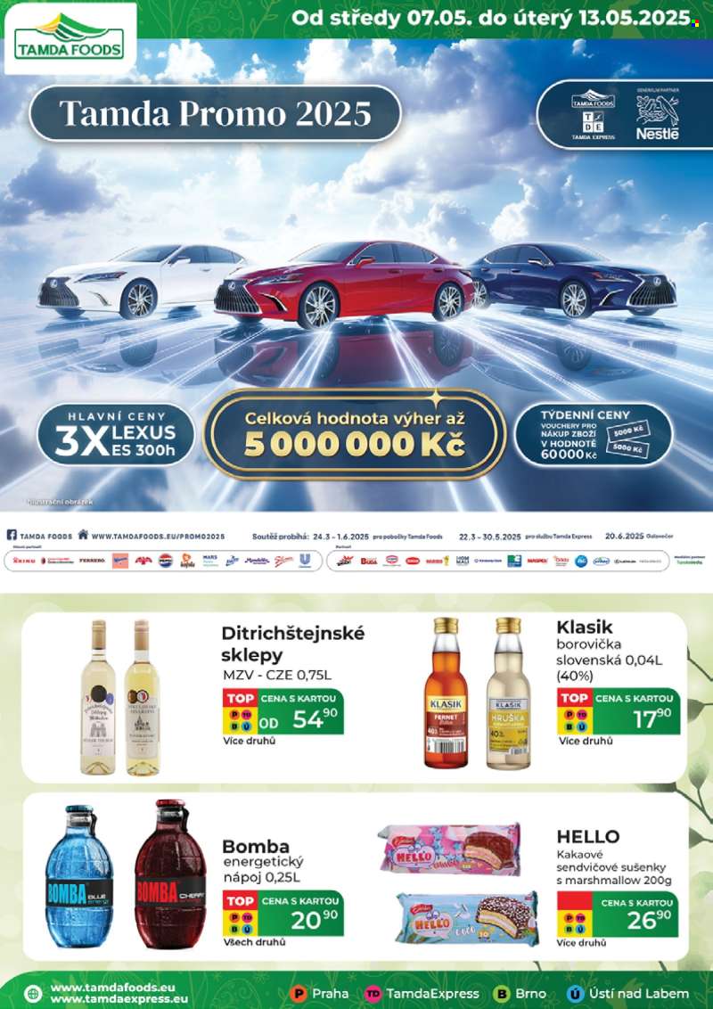 Leták Tamda Foods - 7.5.2025 - 13.5.2025.