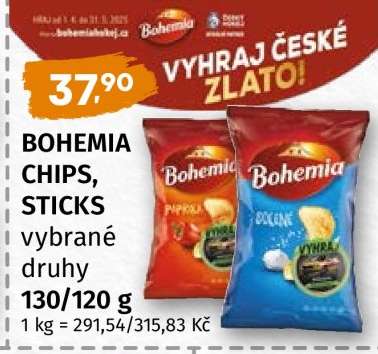 BOHEMIA CHIPS, STICKS