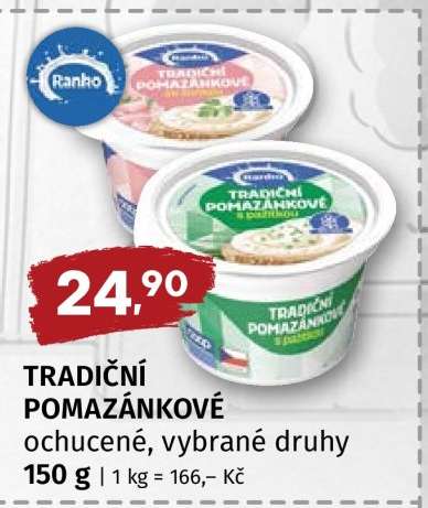 Tradiční pomazánkové