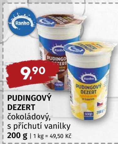 Pudingový dezert