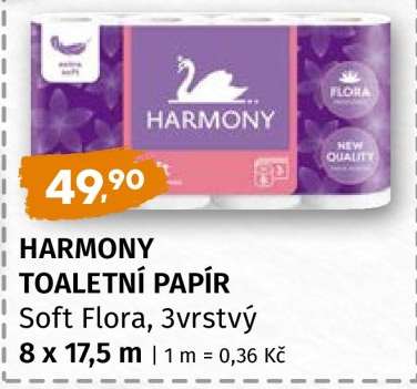 Harmony toaletní papír
