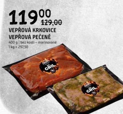 Vepřová krkovice Vepřová pečeně