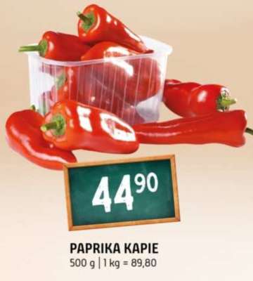 Paprika kapie