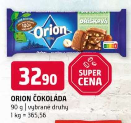Orion čokoláda