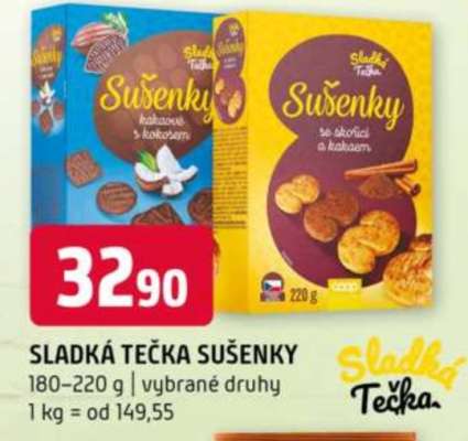 SLADKÁ TEČKA SUŠENKY