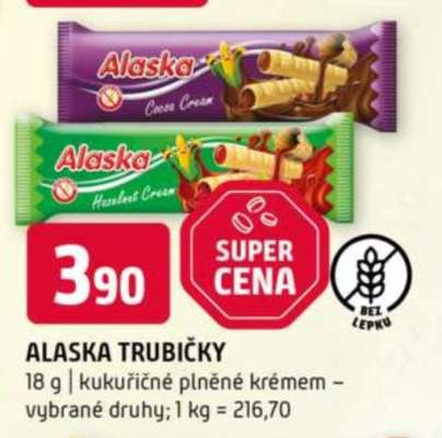 Alaska trubičky