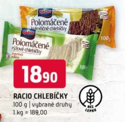 Racio chlebíčky