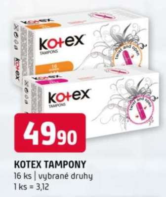 Kotex Tampony