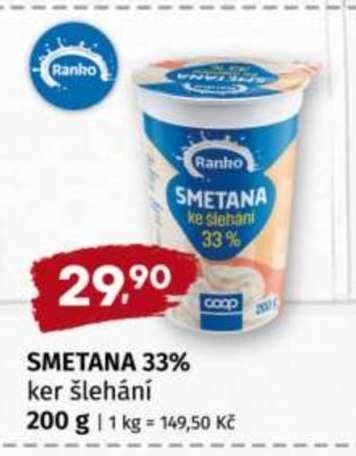 Smetana 33%