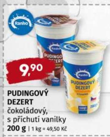 Pudingový dezert