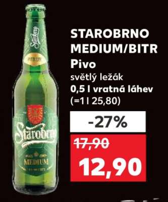 STAROBRNO MEDIUM/BITR Pivo