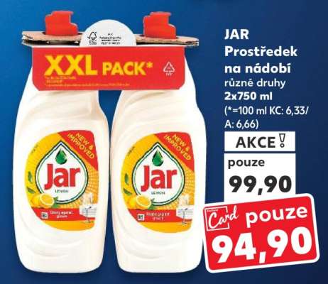 Jar prostředek na nádobí