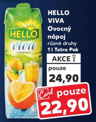 Hello Viva ovocný nápoj