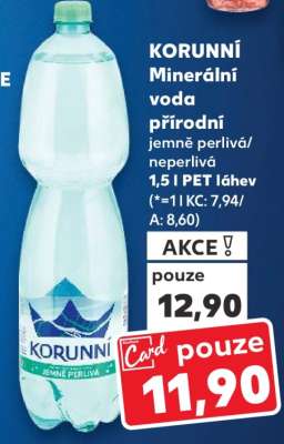 Korunní minerální voda