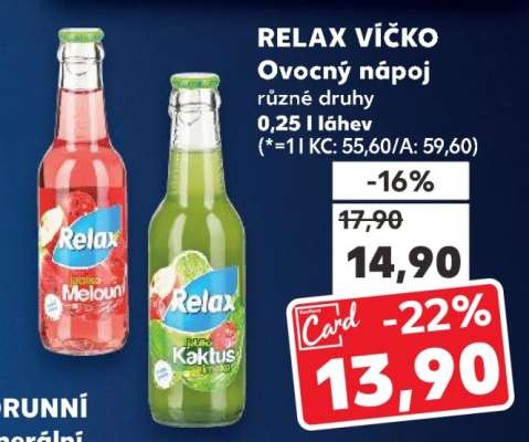 RELAX VÍČKO Ovocný nápoj