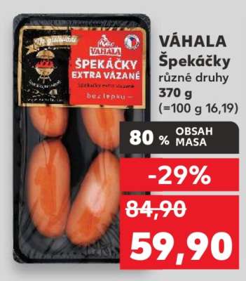 VÁHALA Špekáčky