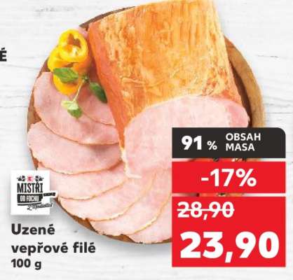Uzené vepřové filé