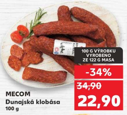 MECOM Dunajská klobása