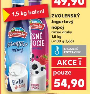 ZVOLENSKÝ Jogurtový nápoj
