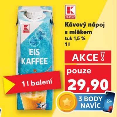 Kávový nápoj s mlékem
