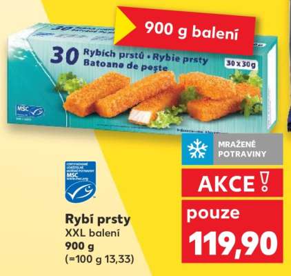 Rybí prsty XXL balení