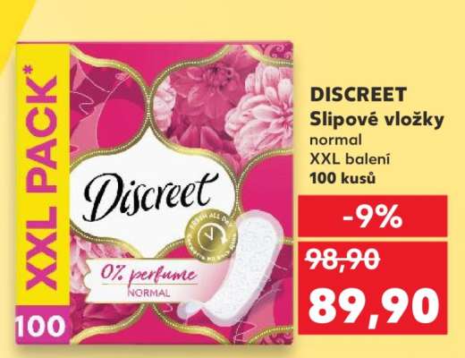 Discreet Slipové vložky