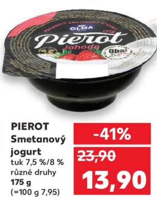 Pierot Smetanový jogurt