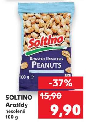 SOLTINO Arašídy nesolené 100 g