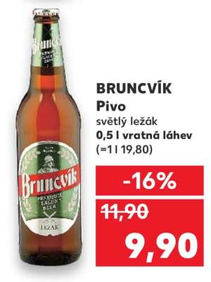 BRUNCVÍK Pivo