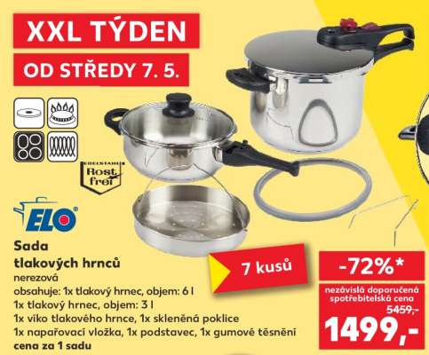 Sada tlakových hrnců