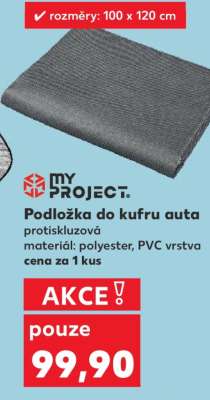 Podložka do kufru auta