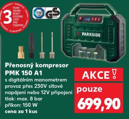 Přenosný kompresor PMK 150 A1