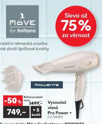 Vysoušeč vlasů Pro Power + CV7243F0