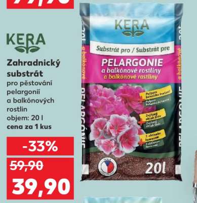 KERA Zahradnický substrát