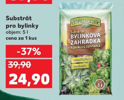 Substrát pro bylinky