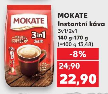 MOKATE Instantní káva