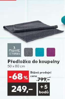 Předložka do koupelny