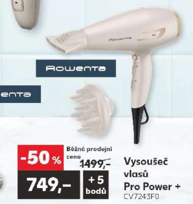 Vysoušeč vlasů Pro Power + CV7243F0