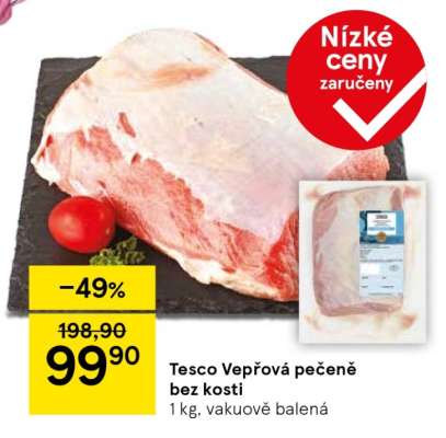 Tesco Vepřová pečeně bez kosti