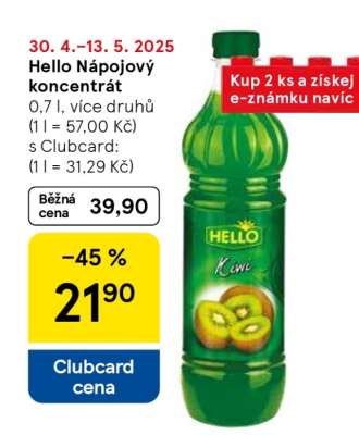 Hello Nápojový koncentrát
