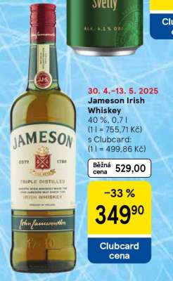JAMESON Irish whiskey