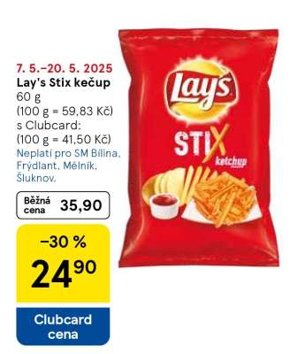Lay's Stix kečup