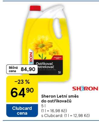Sheron Letní směs do ostřikovačů