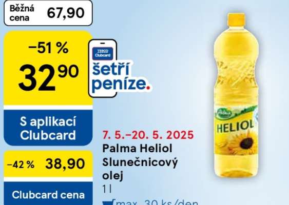 Palma Heliol Slunečnicový olej